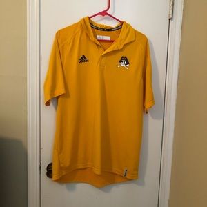 Men’s ECU Adidas polo.